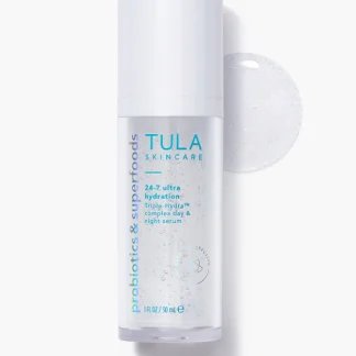 TULA Skincare -24-7 ultra hydration  Triple-Hydra Complex™ day & night serum