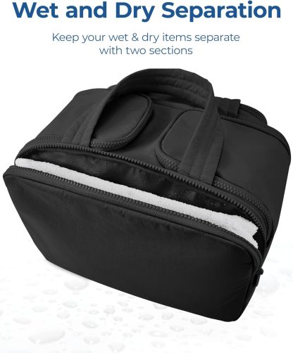 BAGSMART Travel Toiletry Bag, - Imagen 5