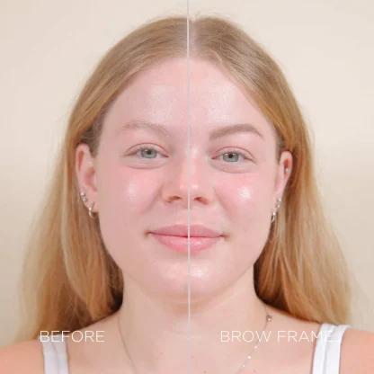 DOMINQUE BROWN FRAME PENCIL Taupe - Imagen 4