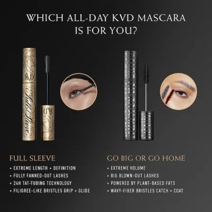KVD Beauty  Full Sleeve Long + Defined Tubing Mascara - Imagen 4