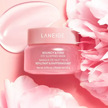 LANEIGE Bouncy & Firm Eye Brightening Sleeping Mask with Peony + Collagen Complex™ - Imagen 8