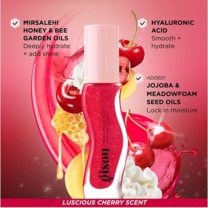 Gisou Honey Infused Hydrating Lip Oil - Imagen 4