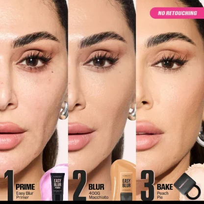 HUDA BEAUTY  Easy Bake Blurring Loose Baking & Setting Powder - Imagen 3