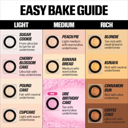 HUDA BEAUTY  Easy Bake Blurring Loose Baking & Setting Powder - Imagen 5