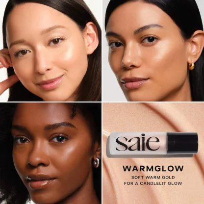 Saie  Glowy Super Gel Lightweight Dewy Multipurpose Illuminator - Imagen 6