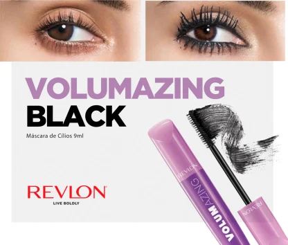 REVLON VOLUMAZING MASCARA Black - Imagen 3
