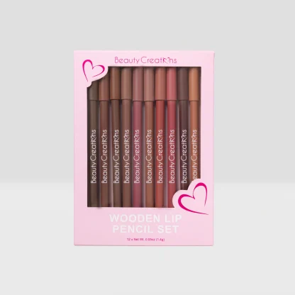 BEAUTY CREATION Wooden Lip Pencil Set