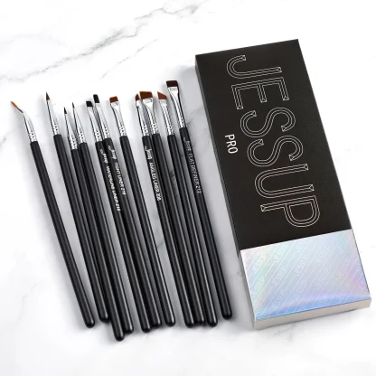 JESSUP Professional Makeup Eyeliner Brush Set 11pcs T324 - Imagen 10