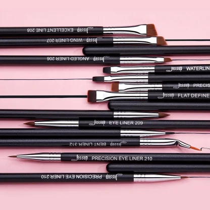 JESSUP Professional Makeup Eyeliner Brush Set 11pcs T324 - Imagen 2