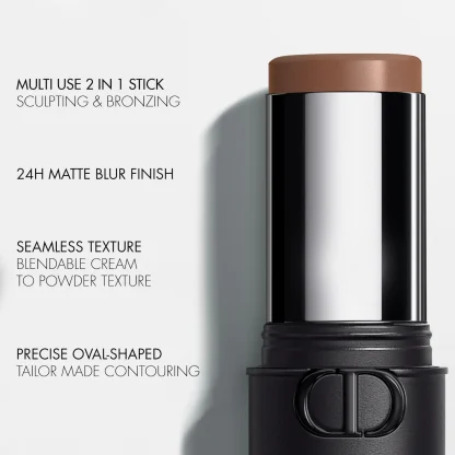 DIOR  Forever 24H Skin Contour Stick Sculpting and Bronzing Face Stick - Imagen 11
