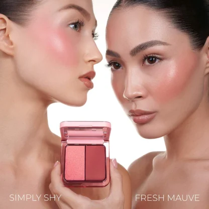 NATASHA DENONA  Hy-Blush Cloudy Cream Cheek Duo - Imagen 3