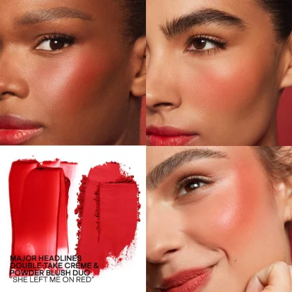 PATRICK TA  Major Headlines Double-Take Crème & Powder Blush Duo - Imagen 9