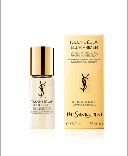 Yves Saint Laurent chevron makeup pencil travel case  + Blur Primer deluxe mini - Imagen 3