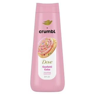 Dove Bizcocho de Confeti para Gel de Baño Líquido Humectante Mimbul, 20 oz