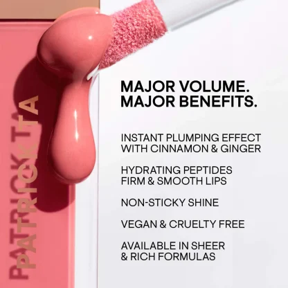 PATRICK TA  Major Volume Plumping Lip Gloss - Imagen 4