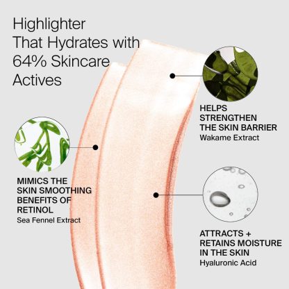 HAUS LABS BY LADY GAGA  Bio-Radiant Glassy Balm Highlighter Stick - Imagen 4