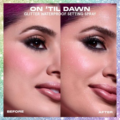 ONE/SIZE by Patrick Starrr  On 'Til Dawn Glitter Waterproof Setting Spray - Imagen 7