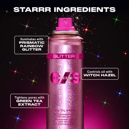 ONE/SIZE by Patrick Starrr  On 'Til Dawn Glitter Waterproof Setting Spray - Imagen 6