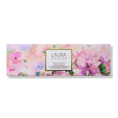 LAURA GELLER  Candy Cravings 12 Multi-Finish Eyeshadows, 1 Highlighter, 1 Blush - Imagen 3