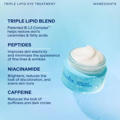 Skinfix  barrier+ Triple Lipid Brightening Eye Cream 15ML - Imagen 2