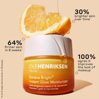 OLEHENRIKSEN  Banana Bright+ Instant Glow Moisturizer with Niacinamides and Vitamin C  50ml - Imagen 7
