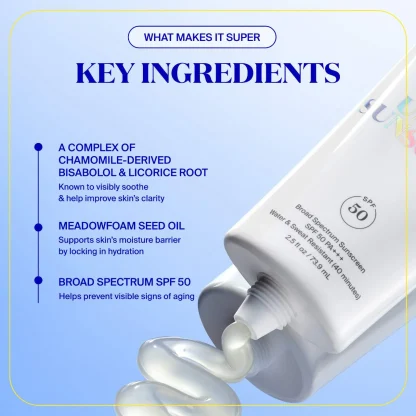 Supergoop!  Unseen Sunscreen Invisible Broad Spectrum SPF 50  PA +++ 50ml - Imagen 4