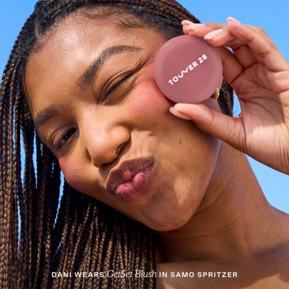 Tower 28 Beauty  GetSet Blur + Set Matte Powder Blush - Imagen 5