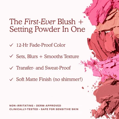 Tower 28 Beauty  GetSet Blur + Set Matte Powder Blush - Imagen 8