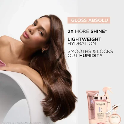Kérastase  Gloss Absolu Glaze Drops Anti-Frizz Hair Oil 45ml - Imagen 5