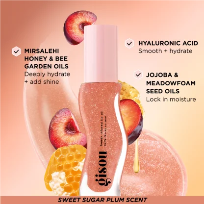 Gisou  Honey Infused Hydrating Lip Oil - Imagen 3