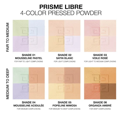 Givenchy  Prisme Libre Blurring & Color-Correcting Matte Pressed Powder - Imagen 8