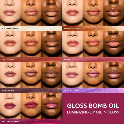 Fenty Beauty by Rihanna  Gloss Bomb Oil Luminizing Lip Oil 'N Gloss - Imagen 4