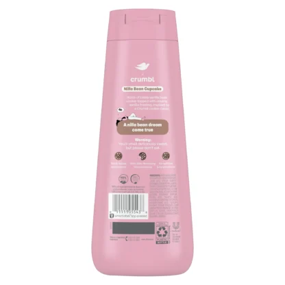 Dove Crumel Gel de Baño Líquido Hidratante Nilla Bean Cupcake, 20 oz - Imagen 7