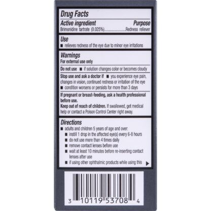 Bausch + Lomb Lumify Redness Reliever Eye Drops, 0.08 fl oz - Imagen 5