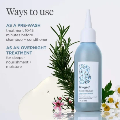 BRIOGEO HAIR CARE Scalp Revival™ Rosemary Pre-Wash Oil - Imagen 7