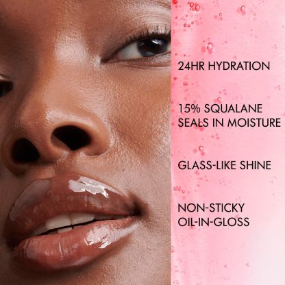 Armani Beauty  Prisma Glass Hydrating Lip Gloss with Squalane - Imagen 3
