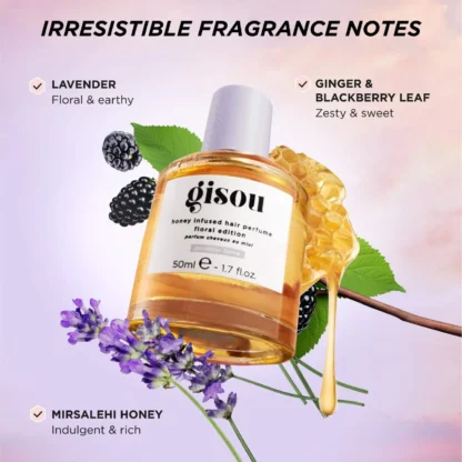 Gisou  Lavender Berry Honey Infused Hair Perfume - Imagen 6