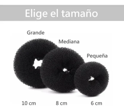 DONA PARA PEINADO UND/ PEQUEÑA X 2 - Imagen 4