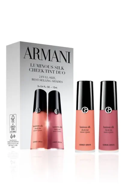 ARMANI beauty Luminous Silk Cheek Tint Duo
