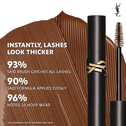 Yves Saint Laurent  MASCARA LASH CLASH 02 MINI (BROWN) 2ML - Imagen 3