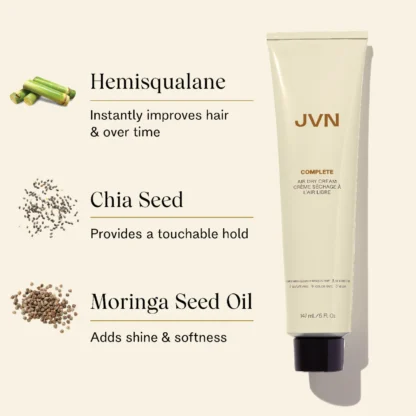 JVN Complete Hydrating Air Dry Hair Styling Cream 30ML - Imagen 2
