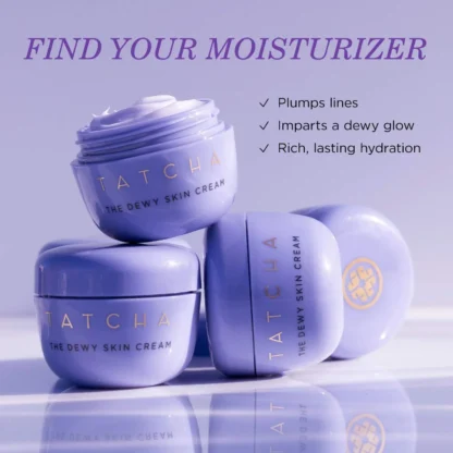 Tatcha  The Dewy Skin Cream Plumping & Hydrating Refillable Moisturizer 10ml - Imagen 3