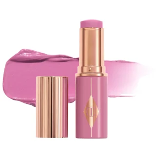 Charlotte Tilbury  Unreal Lip + Cheek Glow Blush Stick with Hyaluronic Acid