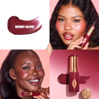 Charlotte Tilbury  Unreal Lip + Cheek Glow Blush Stick with Hyaluronic Acid - Imagen 21