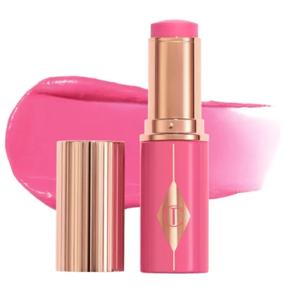 Charlotte Tilbury  Unreal Lip + Cheek Glow Blush Stick with Hyaluronic Acid - Imagen 12