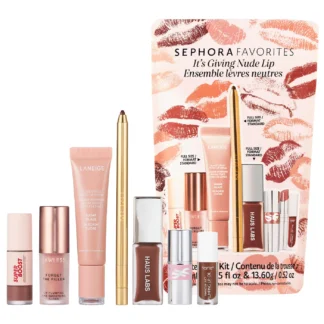 Sephora Favorites  It's Giving Nude Lip Makeup Value Set