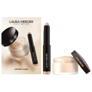 Laura Mercier  Mini Artistry Icons Loose Powder and Eyeshadow Set