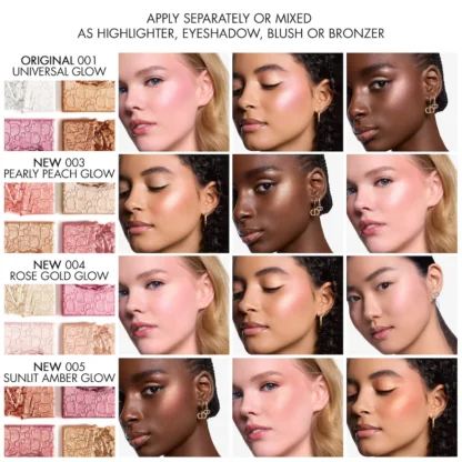 DIOR  Backstage Glow Maximizer Face Palette 004 - Imagen 6