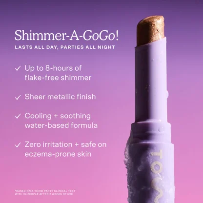 Tower 28 Beauty  GoGo Cooling Shimmer 8H Eyeshadow Stick - Imagen 8