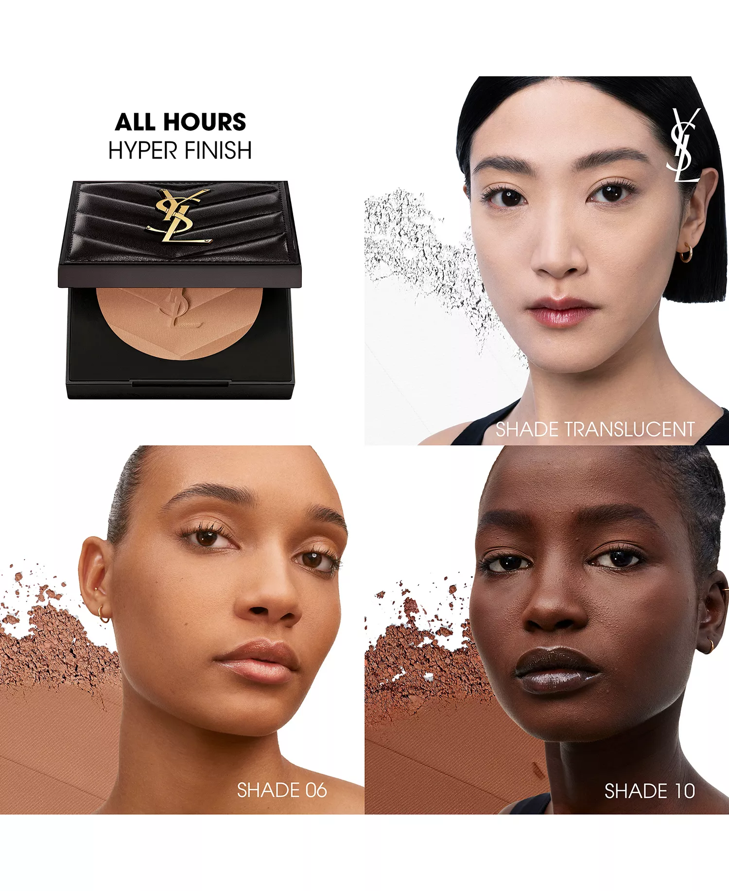 Yves Saint Laurent All Hours Hyper Finish Setting Powder SHADE 1 - Imagen 4